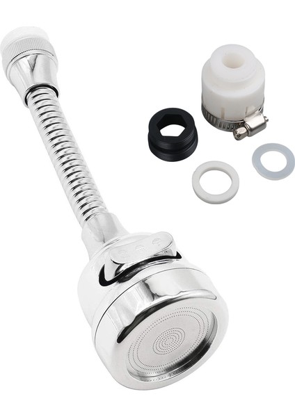 3 Kademeli Tasarruflu Universal Mutfak Musluk Başlığı