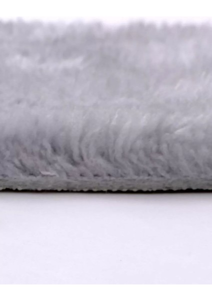 Peluş Halı Açık Gri Cool Yıkanabilir Post Kesme Yolluk Kilim Salon Halısı Modelleri indirimleri