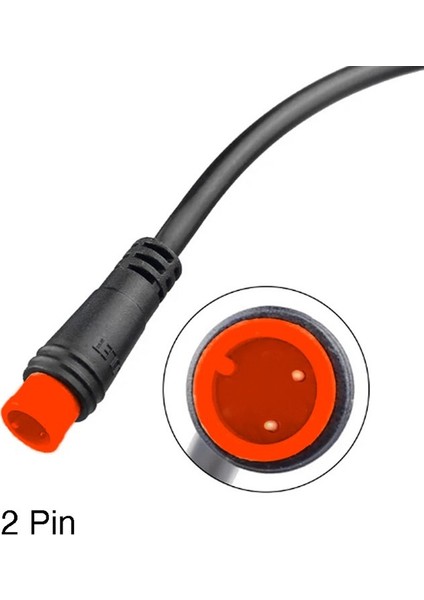 Blıx-E Ön Far – 6V-48V, 200 Lümen, 2 Pin, E-Bike & E-Scooter Uyumlu modelleri
