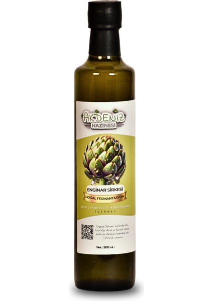 Enginar Sirkesi Doğal Fermantasyon Katkısız 500 ml modelleri