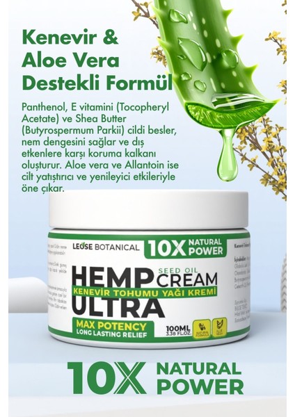 2'li Hempultra Krem 100 ml | Kenevir Yağlı Sırt, El ve Ayak Ağrısı Giderici Bakım Kremi fırsatları