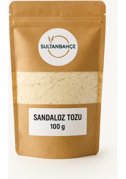 Doğal Sandaloz Sakızı Toz 100 gr | Öğütülmüş - Elma Sirkesi ile Kullanıma Uygun