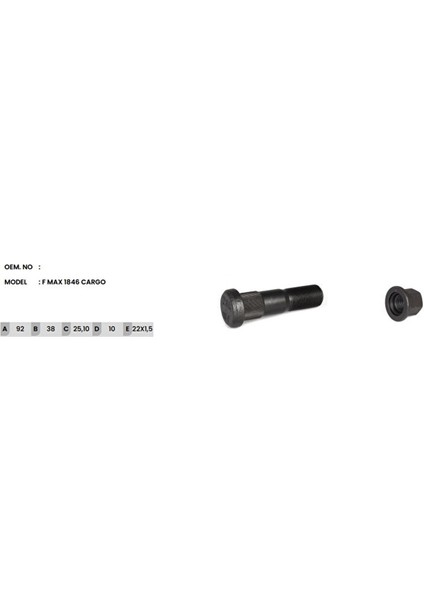 Bijon Ford Cargo Ön Kampana (Arka Disk) 91 mm
