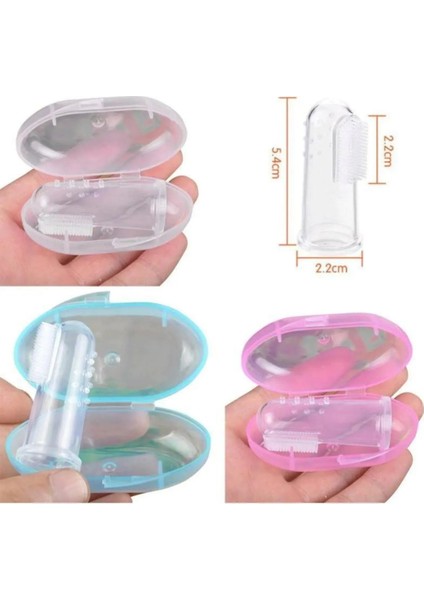 Bebek ve Kedi Köpek Için Silikon Parmak Diş Kaşıyıcı Dil Temizleyici Diş Fırçası fiyatları