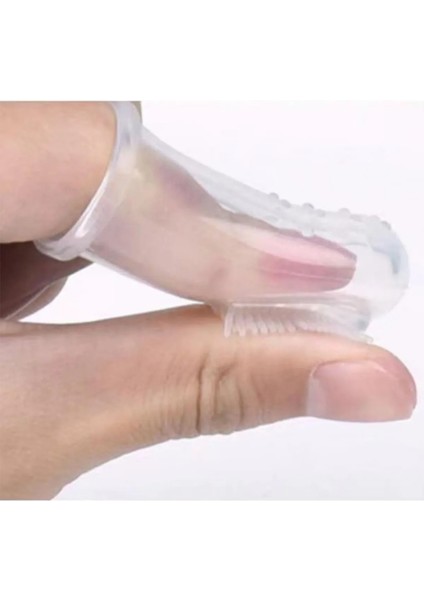 Bebek ve Kedi Köpek Için Silikon Parmak Diş Kaşıyıcı Dil Temizleyici Diş Fırçası modelleri