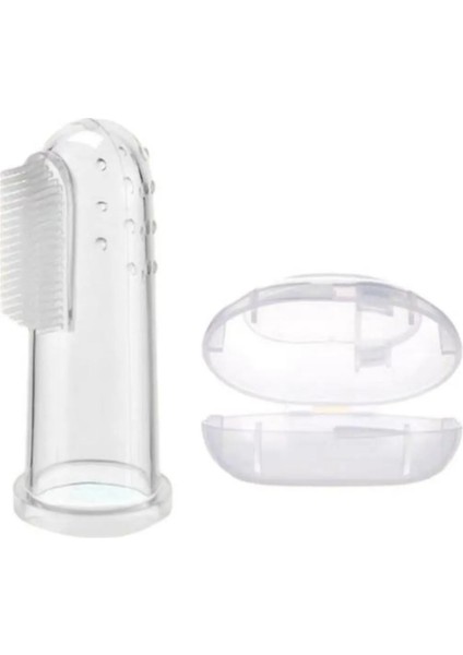 Bebek ve Kedi Köpek Için Silikon Parmak Diş Kaşıyıcı Dil Temizleyici Diş Fırçası fırsatları