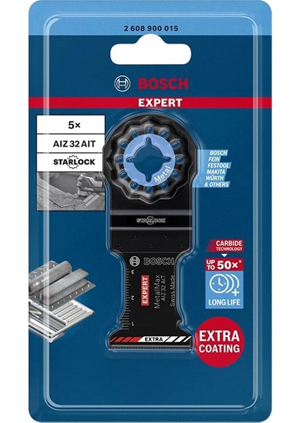 Expert Aiz 32 Ait 5’li Metalmax Starlock Testere 2608900015 fiyatları