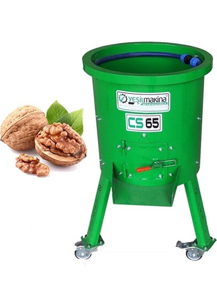 Yeşil CS65 Sabit Devirli Ceviz Soyma Makinesi 35KG/65L 220V fiyatları