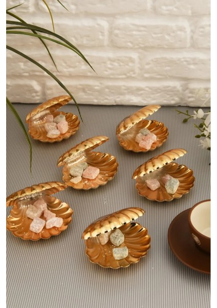 Brano 6 Lı Kahve Yanı Istiridye Lokumluk Gold fırsatları