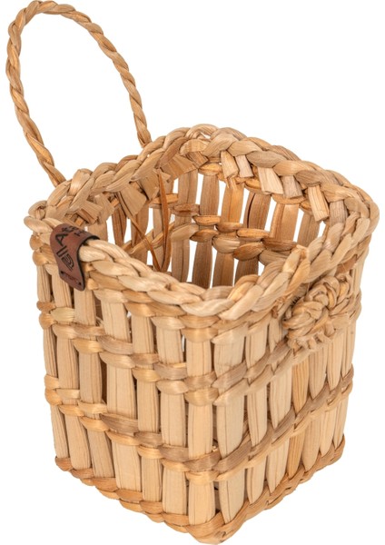 % 100 El Yapımı Doğal Kare Hasır Sepet | 10X10X11 cm | Çok Amaçlı Organizer | Mutfak, Banyo, Salon Için Dekoratif Sepet modelleri