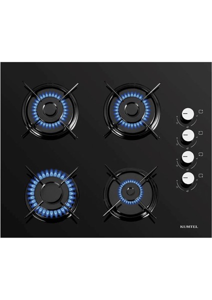 Turbo Kristal Siyah Cam Ankastre Set DA6-830 Davlumbaz + Ko-40 Tahdf Ocak + B66-SF2 Fırın