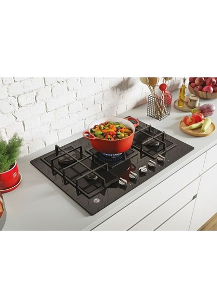HVG74K3B Wok Gözlü Siyah Ankastre Ocak modelleri