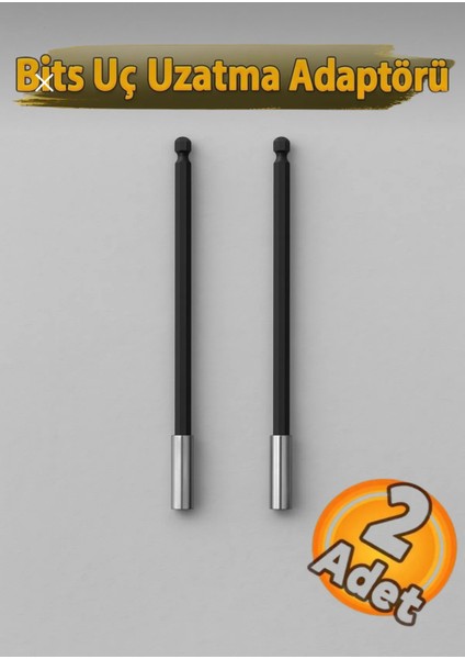 Bits Uç Uzatma Adaptörü 150 mm (2 Adet)