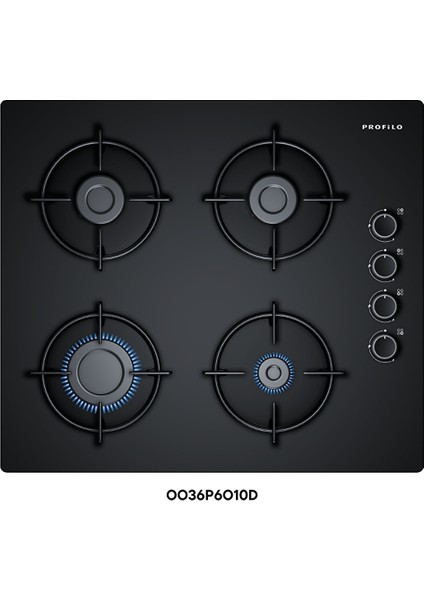 Profi̇lo OO36P6O10D-FRMA226S-DVE6G560 Üçlü Ankastre Si̇yah Star Set modelleri