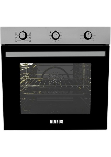 Iber 615 Inox/si̇yah 3'lü Ankastre Set İBERINOX-GLS640SİYAH-615INOX fırsatları