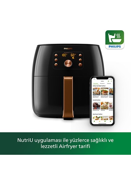 Premium Airfryer Xxl Fritöz HD9867/90