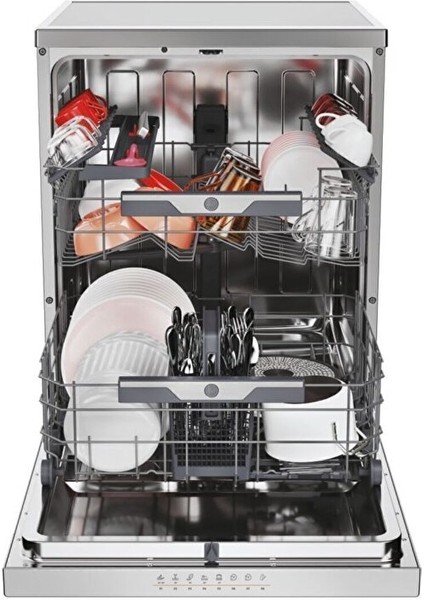 Hf 6C7F0X-17 8 Programlı Wi-Fi + Bluetooth Bağlantılı Bulaşık Makinesi Inox fırsatları