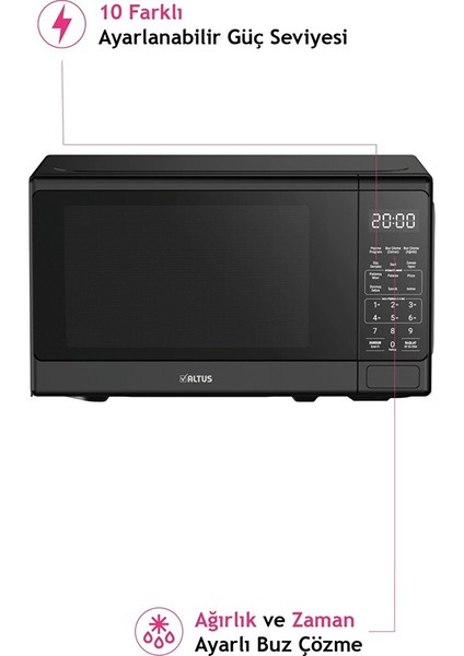 Altus Almd 20 Sx Mikrodalga Fırın modelleri