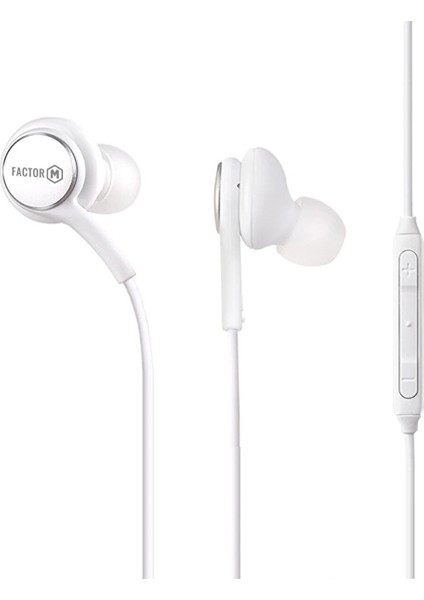 Extra Bass Kulakiçi Mikrofonlu Kablolu Kulaklık Beyaz (Fm­kmkby) Beyaz modelleri
