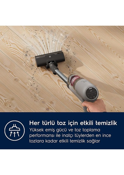 EP71AB14UG Ultimate 700 Cordless Cleaner 14.4 V Dikey Şarjlı Süpürge