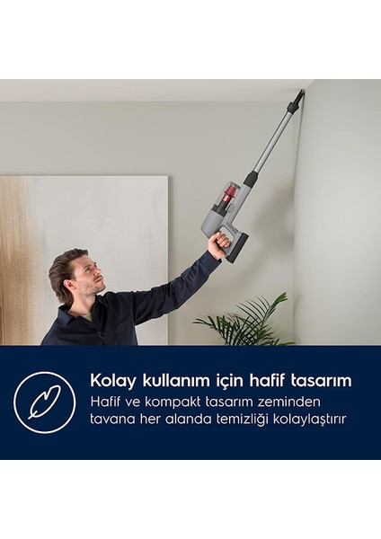 EP71AB14UG Ultimate 700 Cordless Cleaner 14.4 V Dikey Şarjlı Süpürge