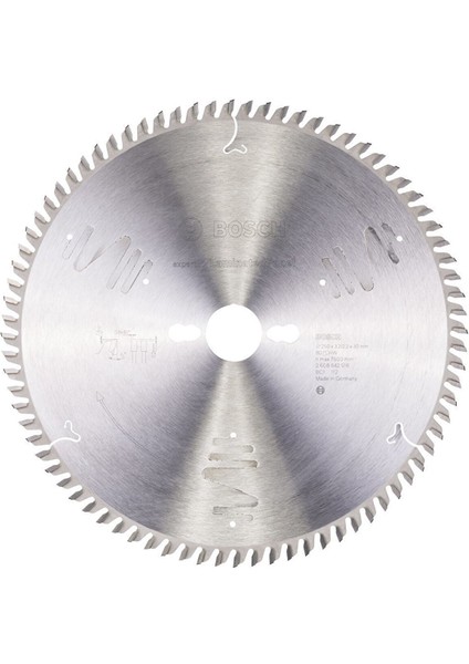 Laminant Daire Testere Bıçağı 250*30 mm 80 Diş EXPERT 2608642516