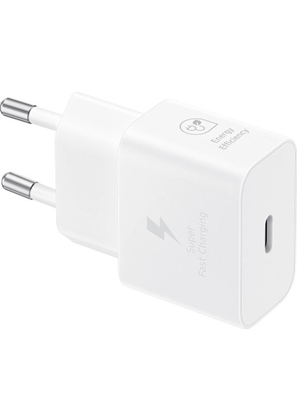Galaxy S23 Plus T2510N 25W Şarj Aleti Type-C To Type-C 6A 120W 2metre Kablolu Beyaz