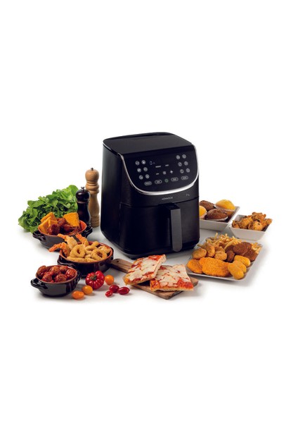 Sicak Hava Fritozu Air Fryer Xxxl Siyah HFP80.000BK