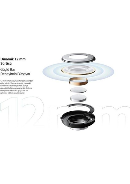 Redmi Buds 4 Active Bluetooth Kulaklık Siyah