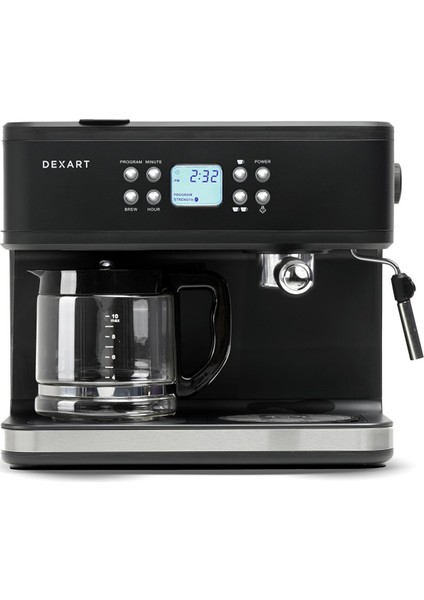 DX-1341 Home Barista 3-In-1 Filtre Kahve & Espresso Makinesi