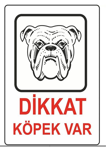 16*24 Dikkat Köpek Var