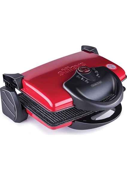 Tostzade TM-060 Granit Tost Makinesi - Kırmızı