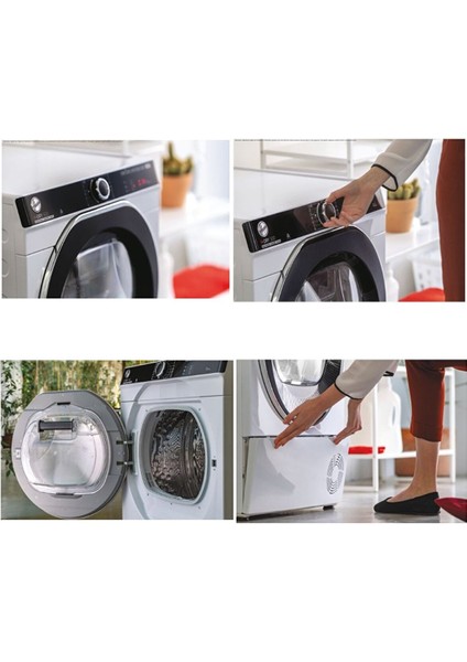 Ndpeh 10A2TCBEXSS 10 kg Wi-Fi + Bluetooth Bağlantılı Isı Pompalı Kurutma Makinesi modelleri