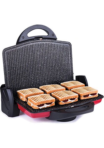 Tostzade TM-060 Granit Tost Makinesi - Kırmızı