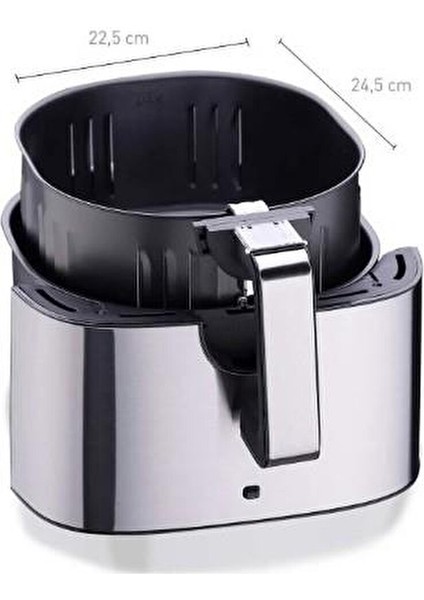 A888 Air Max Ai̇rfryer 6,5 Lt 1700W modelleri