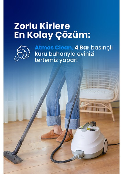 Atmos Clean Buharlı Temizleyici modelleri