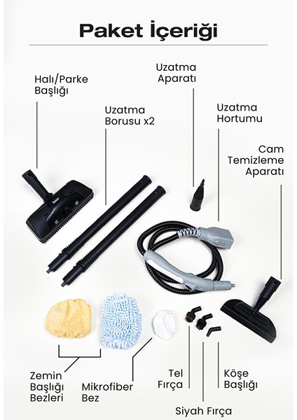 Atmos Clean Buharlı Temizleyici indirimleri