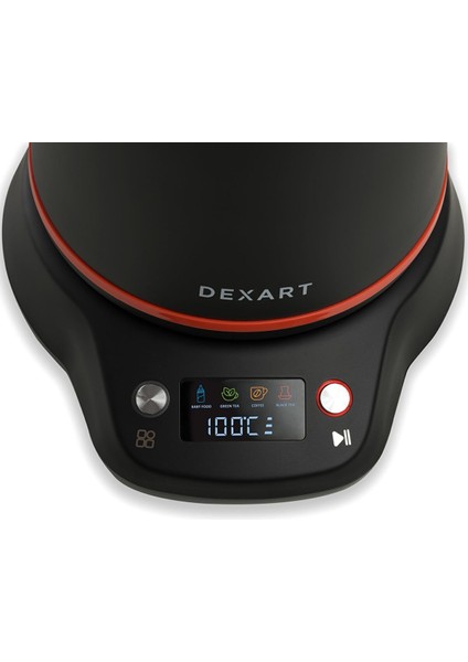 DX-1321-BL Perfecttea Dijital Çay Makinesi – Siyah