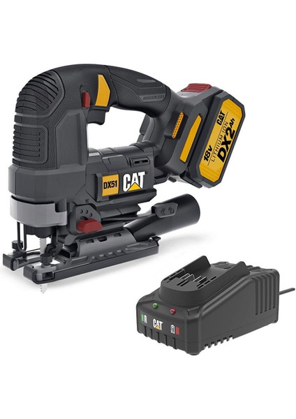 DX51BC 18VOLT 2.0AH Li-Ion Tek Akülü Profesyonel Kömürsüz Dekupaj Testere
