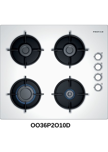 Profi̇lo OO36P2O10D - FRMA226B - DVE6G520 Üçlü Ankastre Beyaz Star Set modelleri