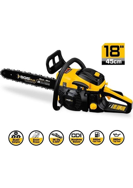 SGS5354 Benzinli Ağaç Kesme Makinesi