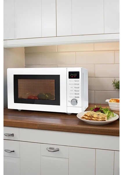 ALV20 Digital Mikrodalga Fırın - Beyaz