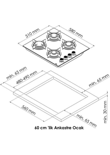 Ankastre Set Siyah (8402 60 cm Cam Ankastre Ocak - 8871 60 cm Duvar Tipi Davlumbaz-Tecna 8259 9 Fonksiyon Fırın) indirimleri