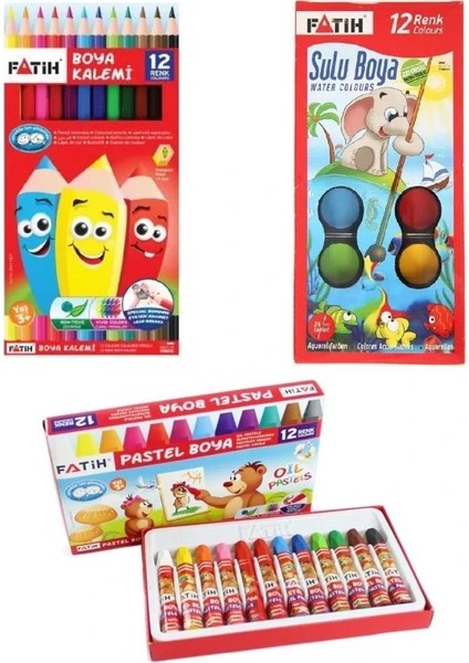Okul Ögrenci Kirtasiye Boya Seti