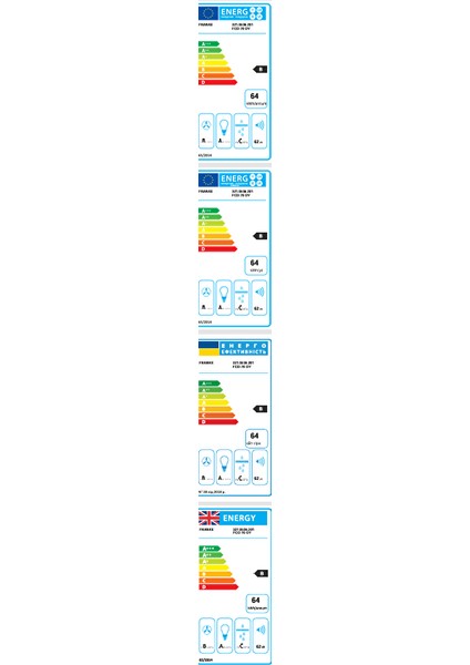 Trendline Plus Duvar Tipi 70 cm Davlumbaz 70 Oy 321.0536.201