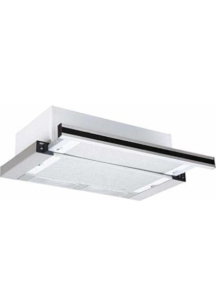 1140 Crystal Line Inox 60 cm Inox Sürgülü Aspiratör