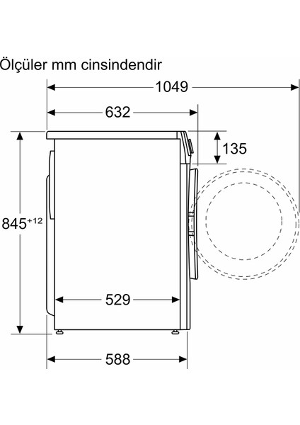 WGA142X2TR 1200 Devir 9 kg Çamaşır Makinesi fırsatları
