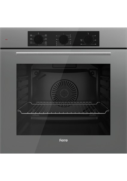 QBL62CPR - SS208CPR -D088 60 cm Gri Cam Turbolu Ankastre Set -Yeni 2025 modelleri