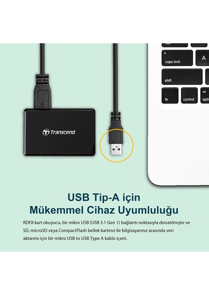 TS-RDF8K2 USB 3.0 Kart Okuyucu indirimleri