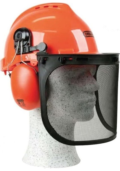 Koruyucu Kask Komple Kulaklıklı ve Siperlikli Yukon